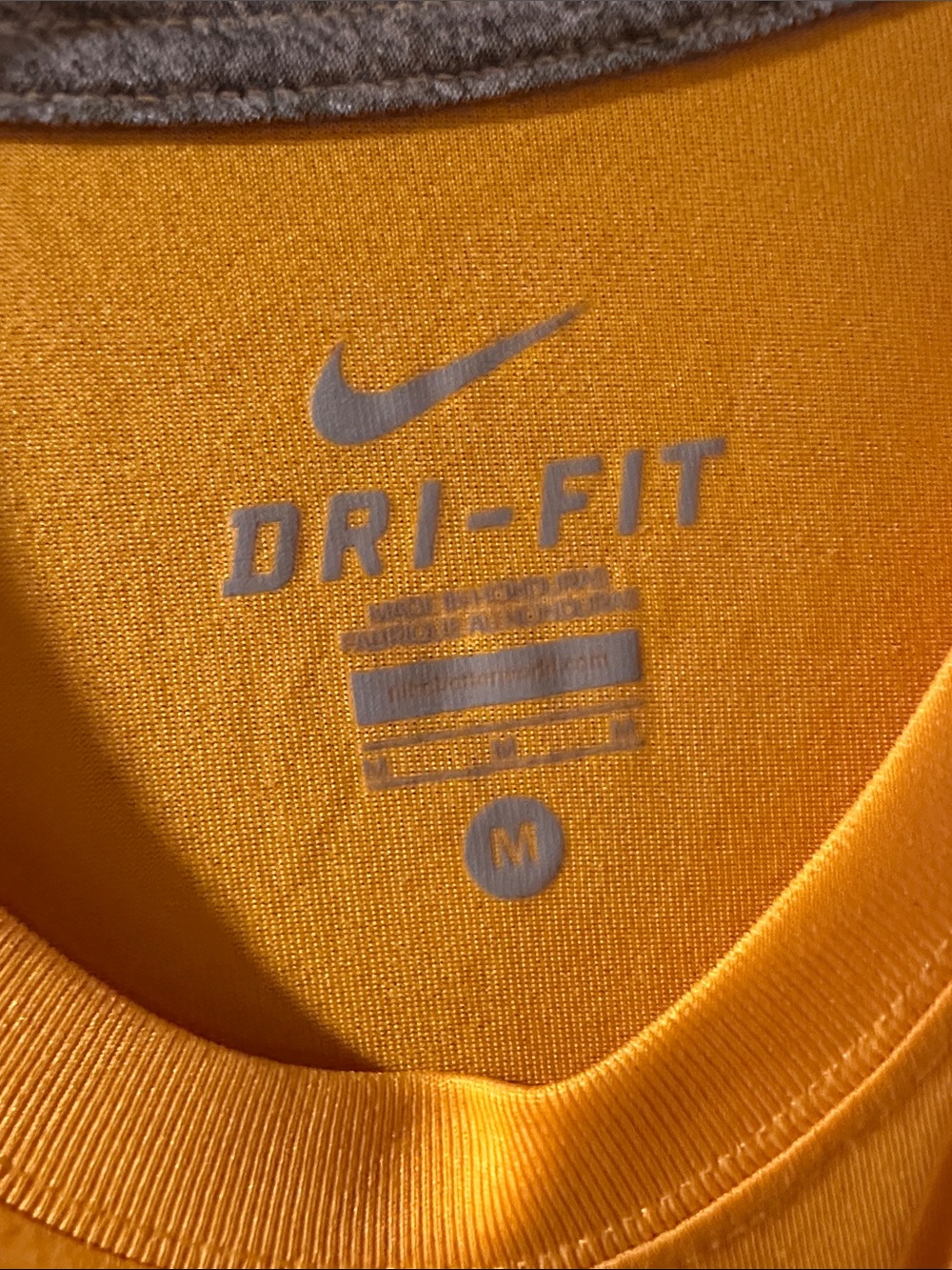 Nike Men’s Short-Sleeve Dri-FIT Tees — Green, Yellow, Red (3-Pack) - Picture 3 of 4